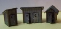 4010 Scale Z Kit Outhouses Laserkit